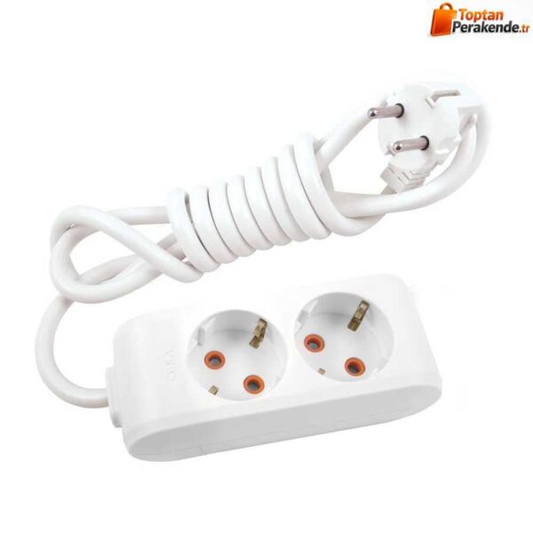 Viko Multi-let İkili Grup Priz Topraklı 1 Metre 90113201